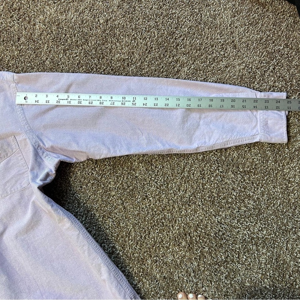 American Living Purple Casual Button Down Shirt - Picture 6 of 12